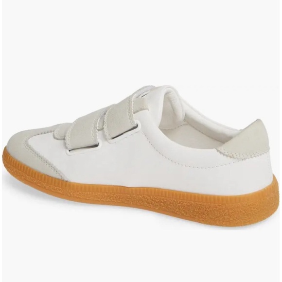 Jeffrey Campbell The Skate Sneaker in White Suede Leather Size 8 - Picture 2 of 11